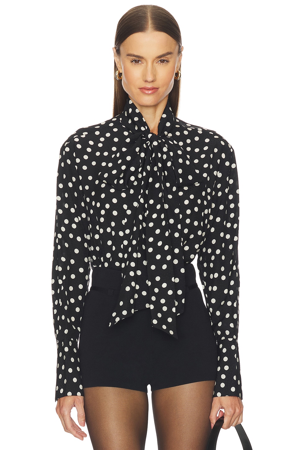 Anine Bing Ruby Shirt in Double Dot