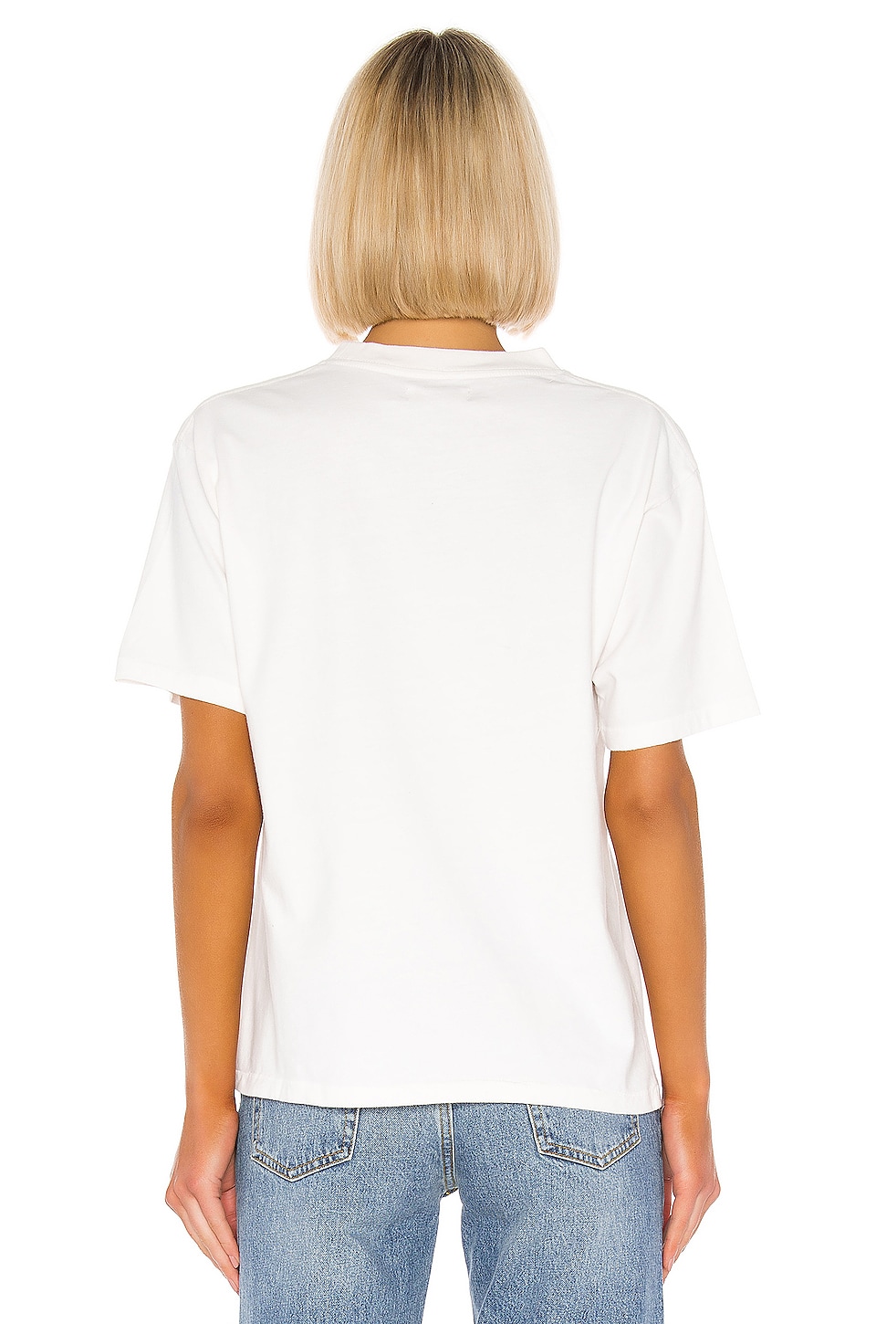 ANINE BING Bing Ink Tee in White | REVOLVE