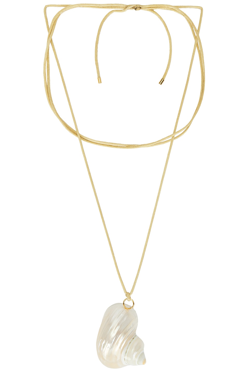 Shell On A String Necklace