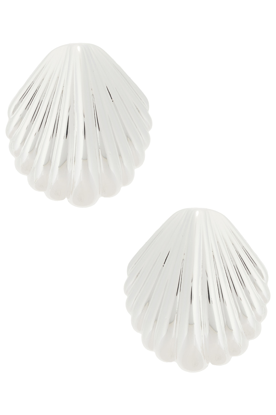 Silver Shell Earring