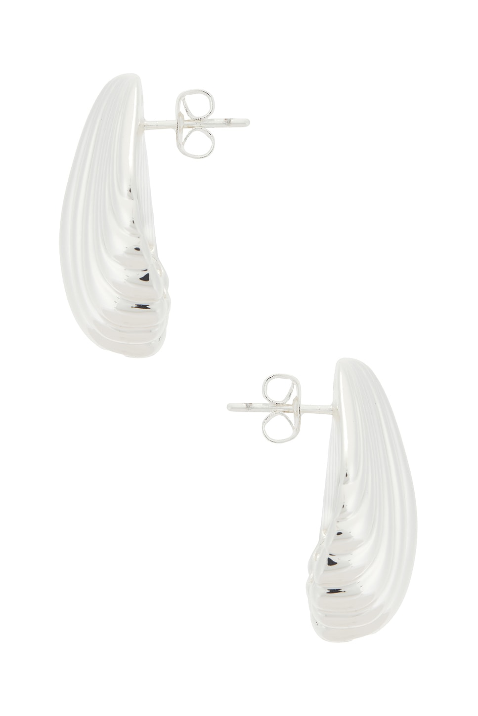 Silver Shell Earring