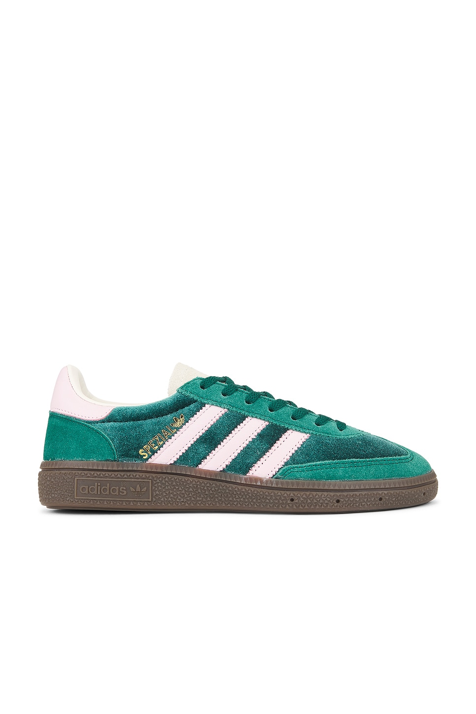 adidas Originals — КРОССОВКИ HANDBALL SPEZIAL · Collegiate Green Clear Pink Cream White