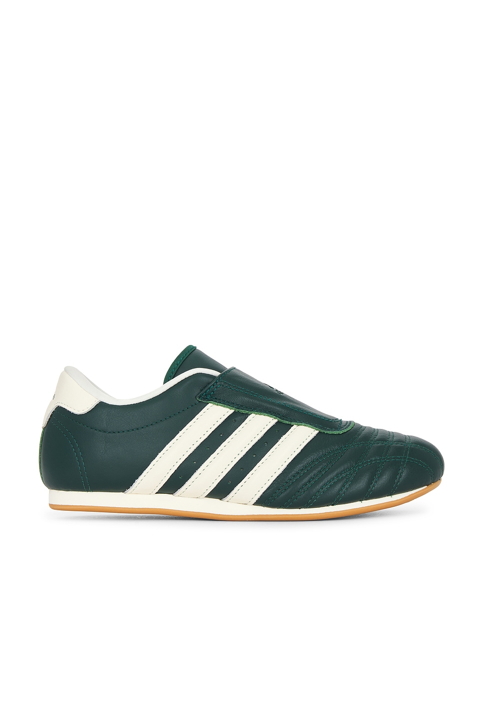 adidas Originals Taekwondo in Collegiate Green, Off White & Gum 3 | REVOLVE
