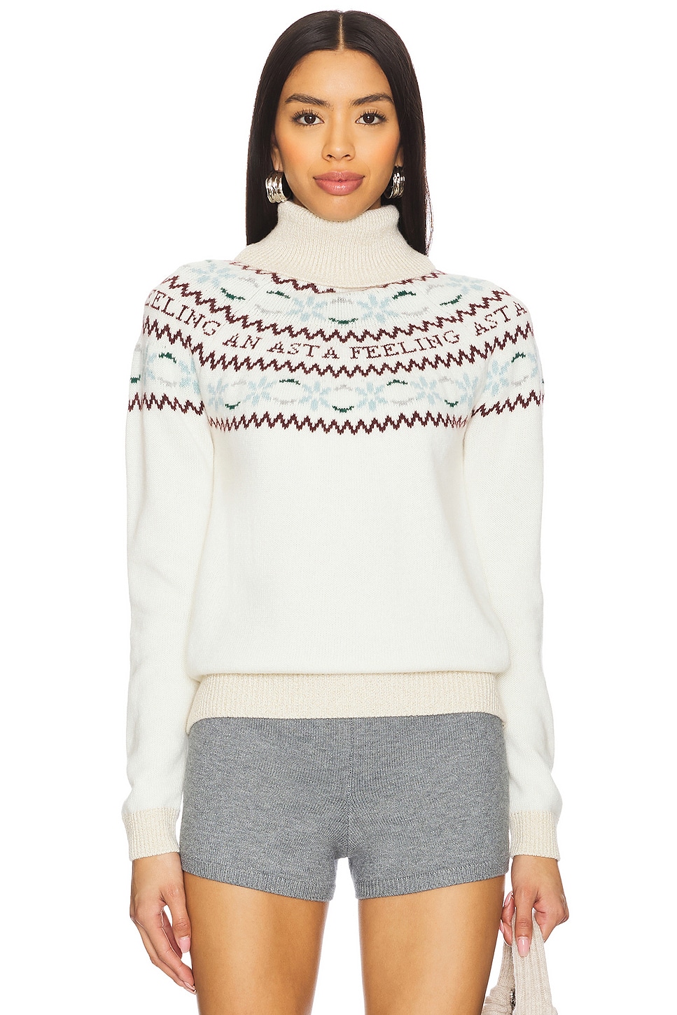 Jemima Intarsia Sweater - Thumbnail 1