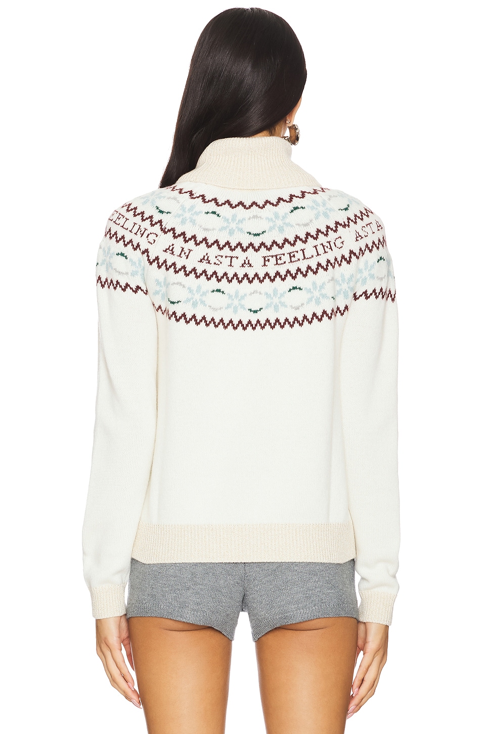 Jemima Intarsia Sweater - Thumbnail 3