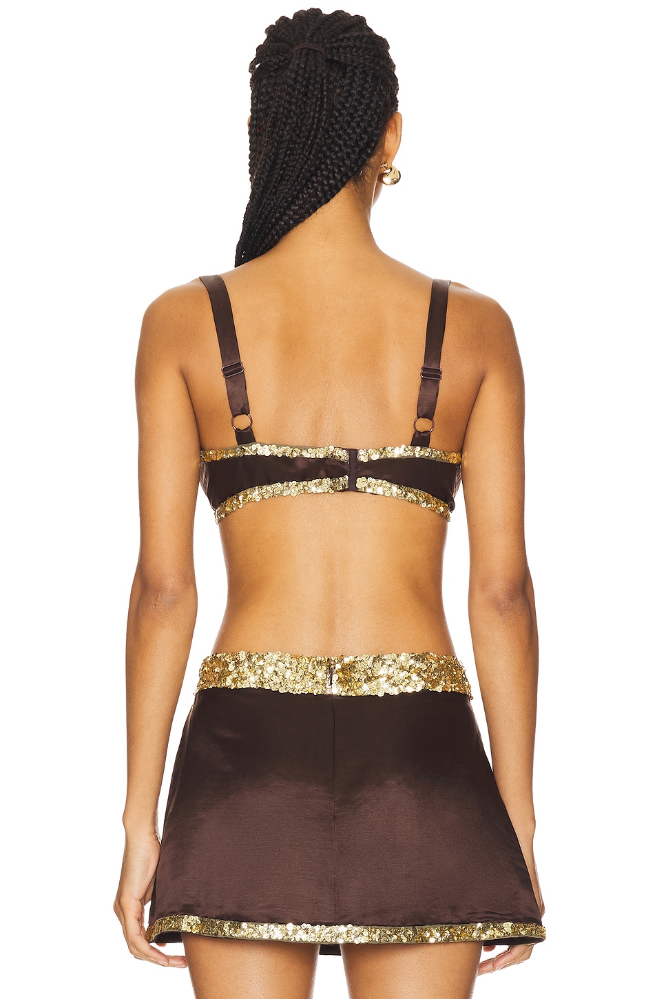 Celene Hand Beaded Bralette - Thumbnail 3