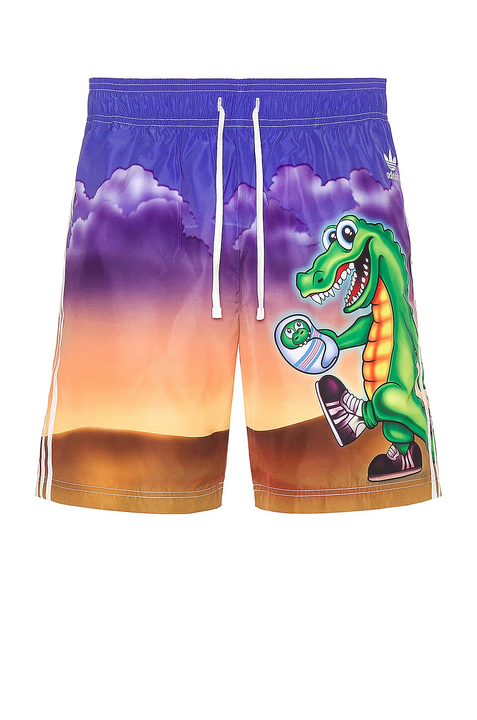 adidas x Kerwin Frost Shorts Crocodile Print