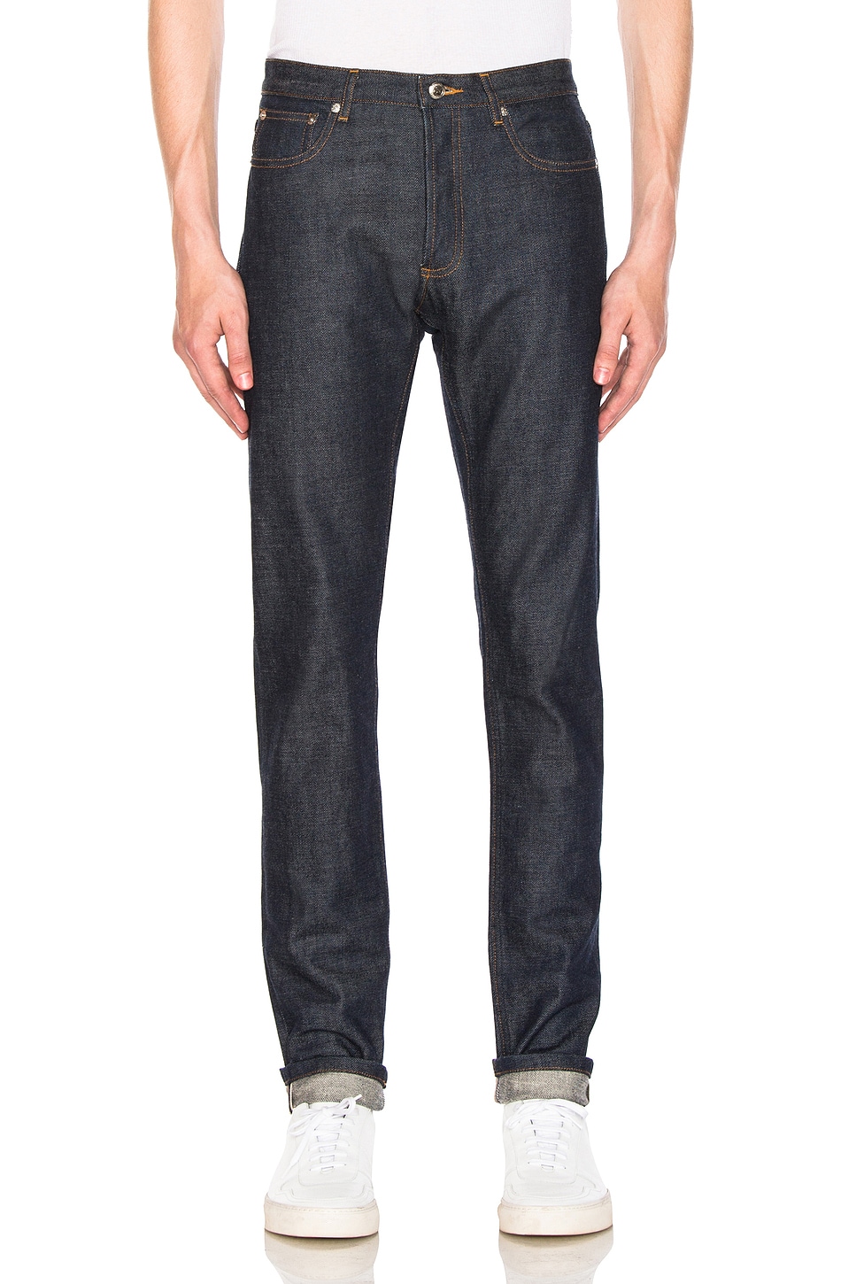 A.P.C. Petit New Standard Straight Leg Jean in Indigo