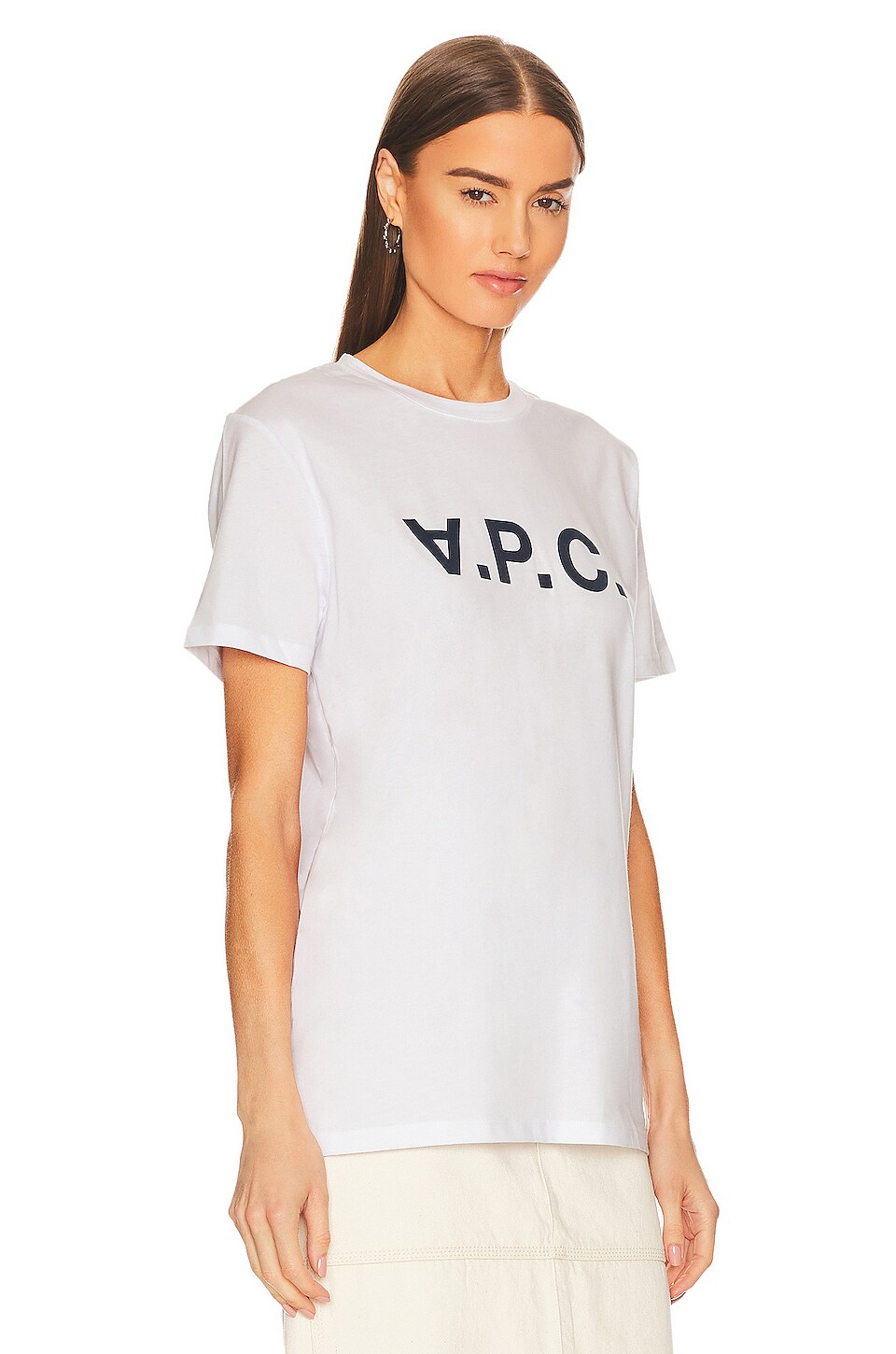 A.P.C. T-Shirt VPC Blanc H in white