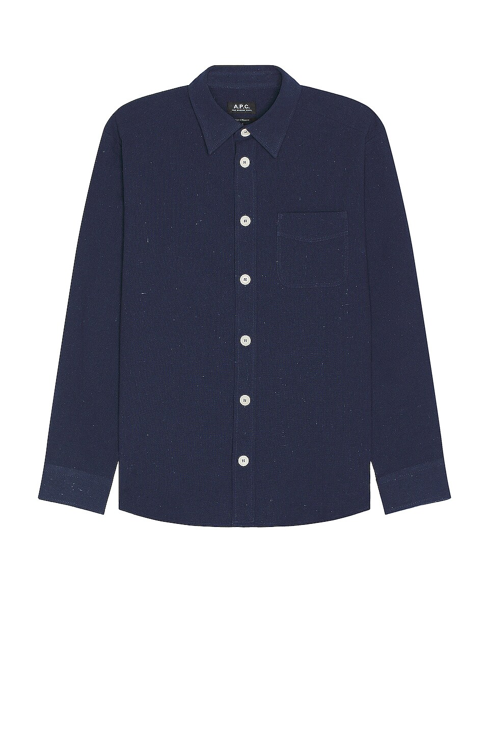 A.P.C. Aston Surchemise In Dark Navy