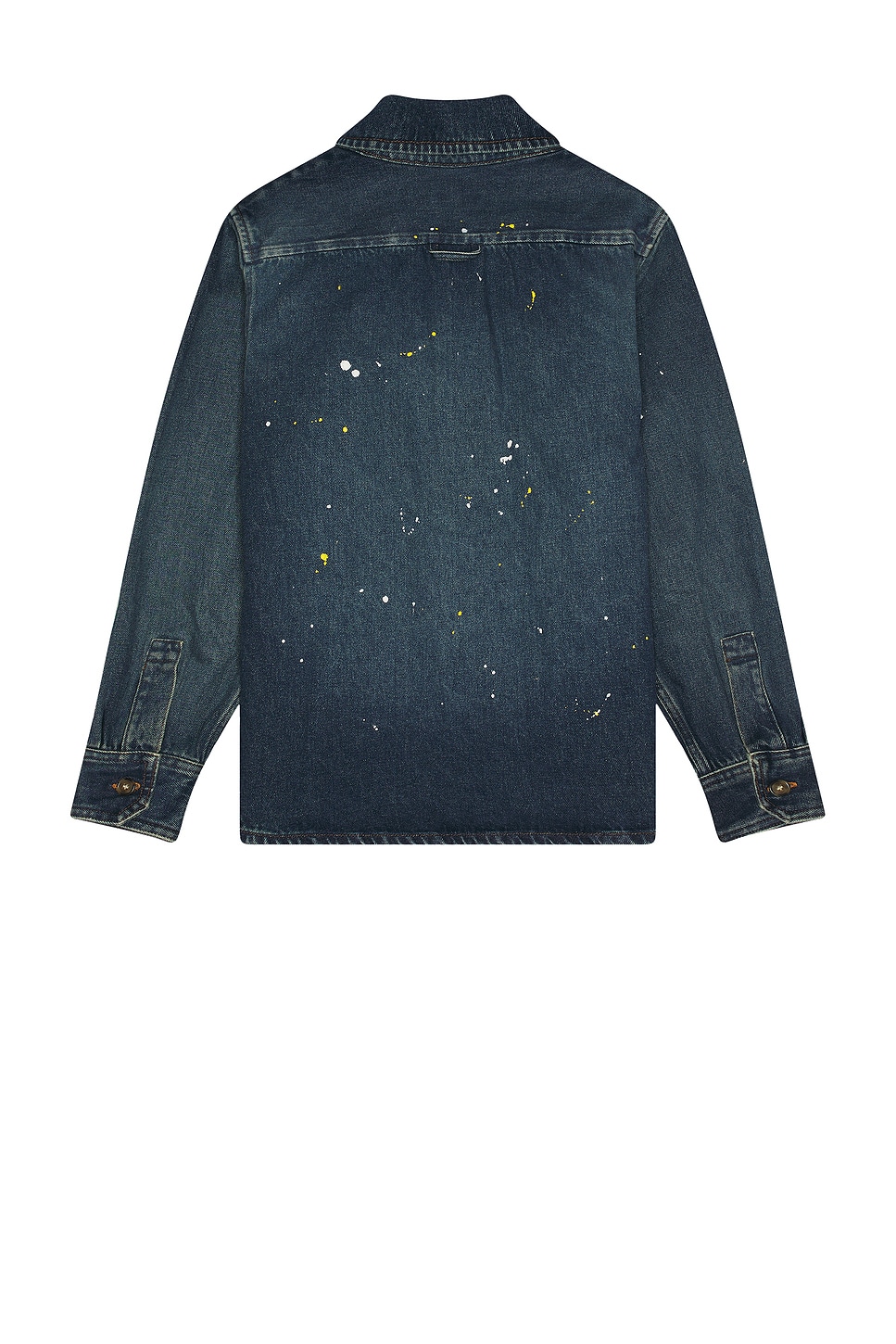 Surchemise Basile Denim Long Sleeve Shirt - Thumbnail 2