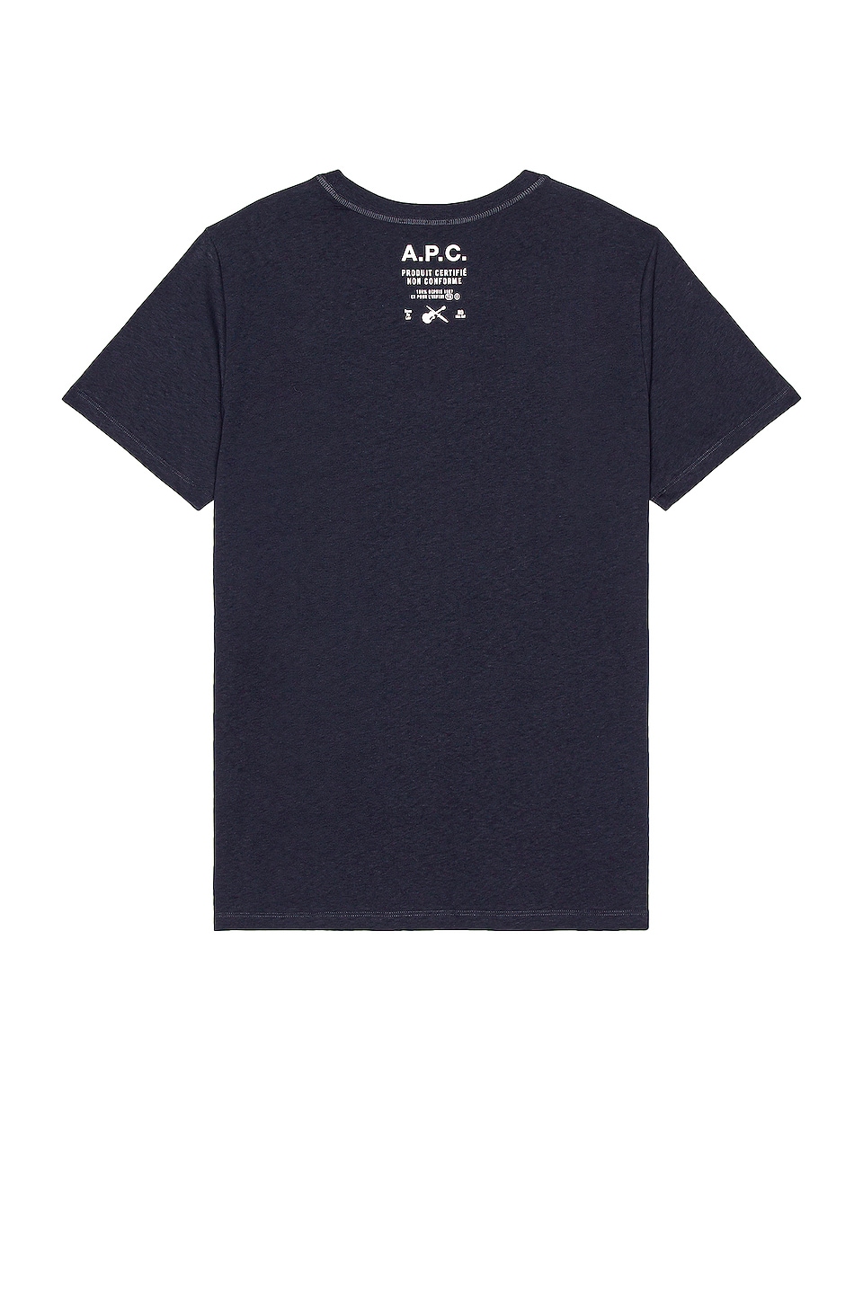 A.P.C. Mike T-Shirt in Dark Navy