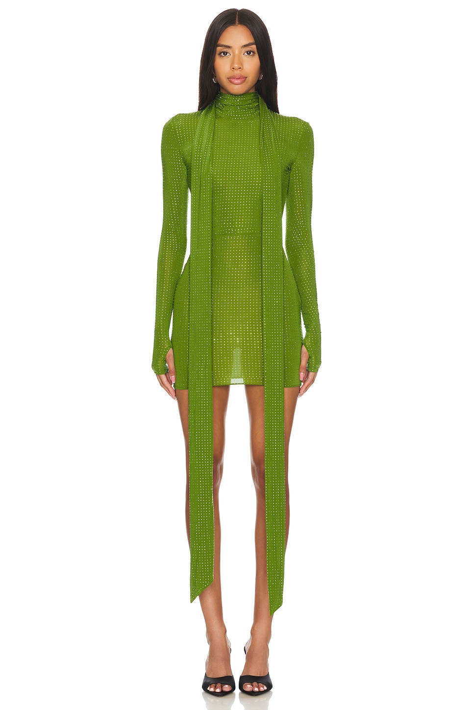 Alex perry green dress best sale