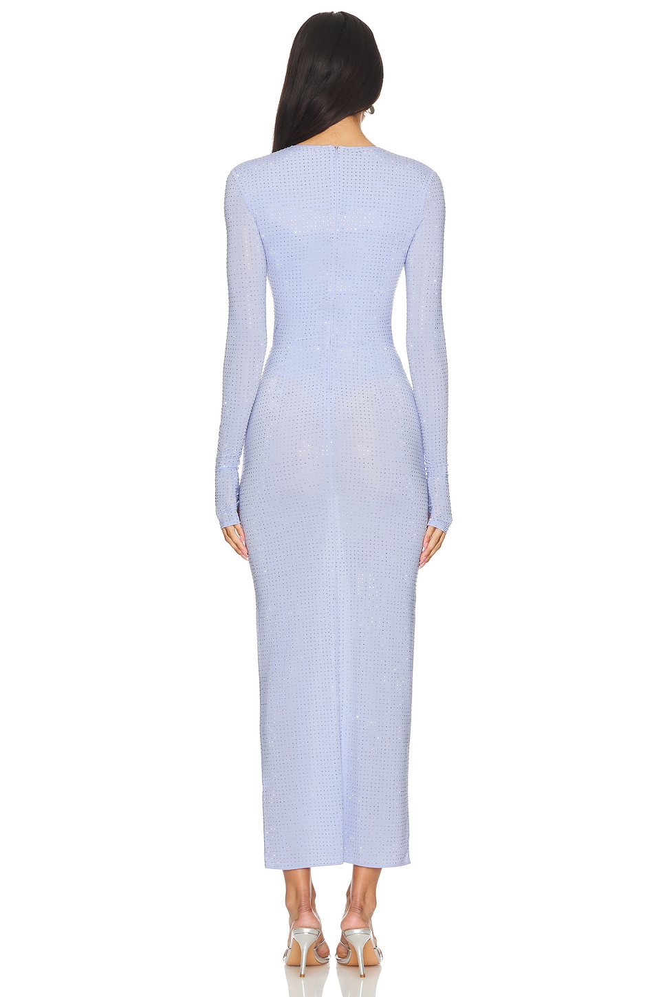 Alex Perry Long Sleeve Crystal Dress thumbnail