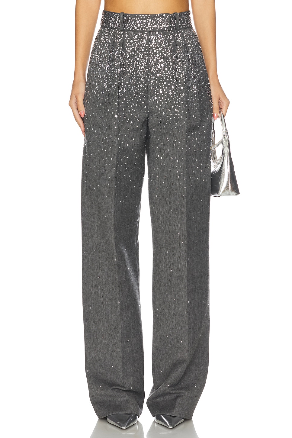 Alex Perry Crystal Embellished Trouser