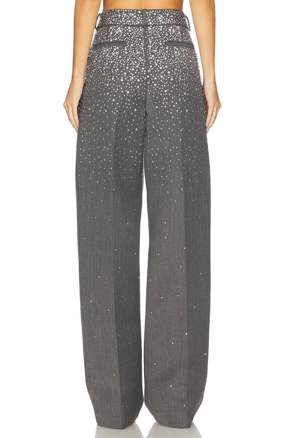 Alex Perry Crystal Embellished Trouser