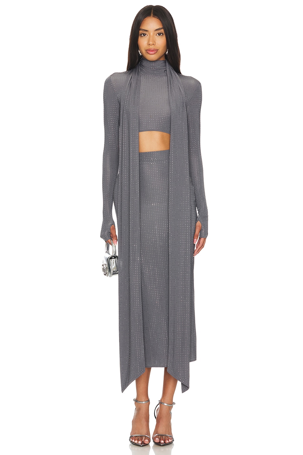 Alex Perry Crystal Skirt thumbnail