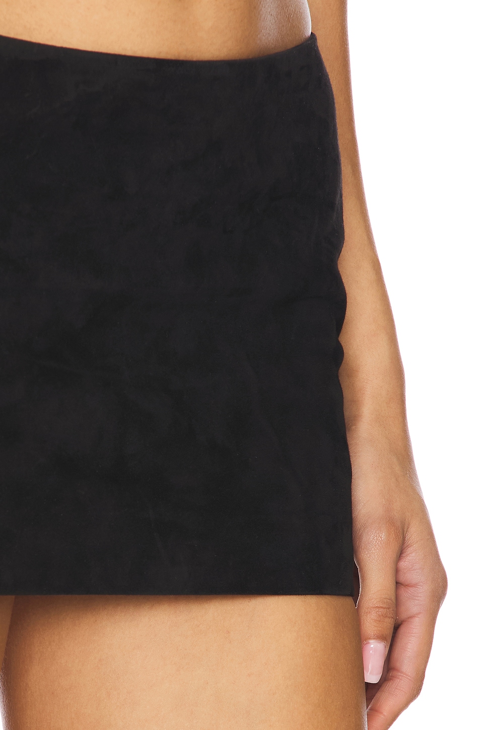 Alex Perry Suede Mini Skirt thumbnail