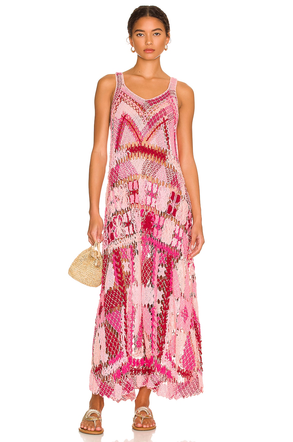 Alix Pinho Laura Dress in Pink | REVOLVE