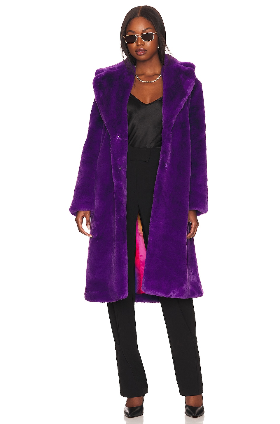 Purple Faux Fur Coat | ubicaciondepersonas.cdmx.gob.mx