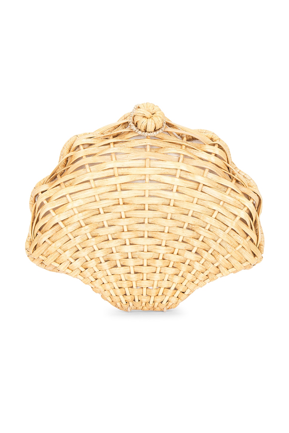 Oskola Wicker Clutch