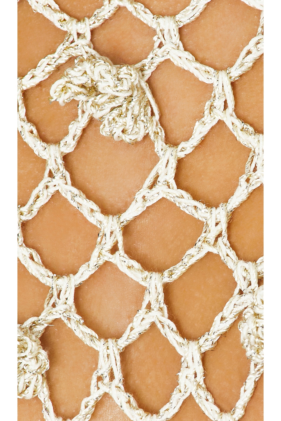 Silver Handmade Crochet Pants
