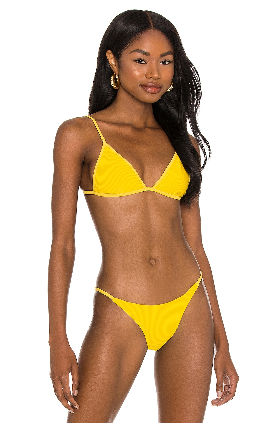 ARO Swim X Madelyn Cline Folly Bikini Top Sunny