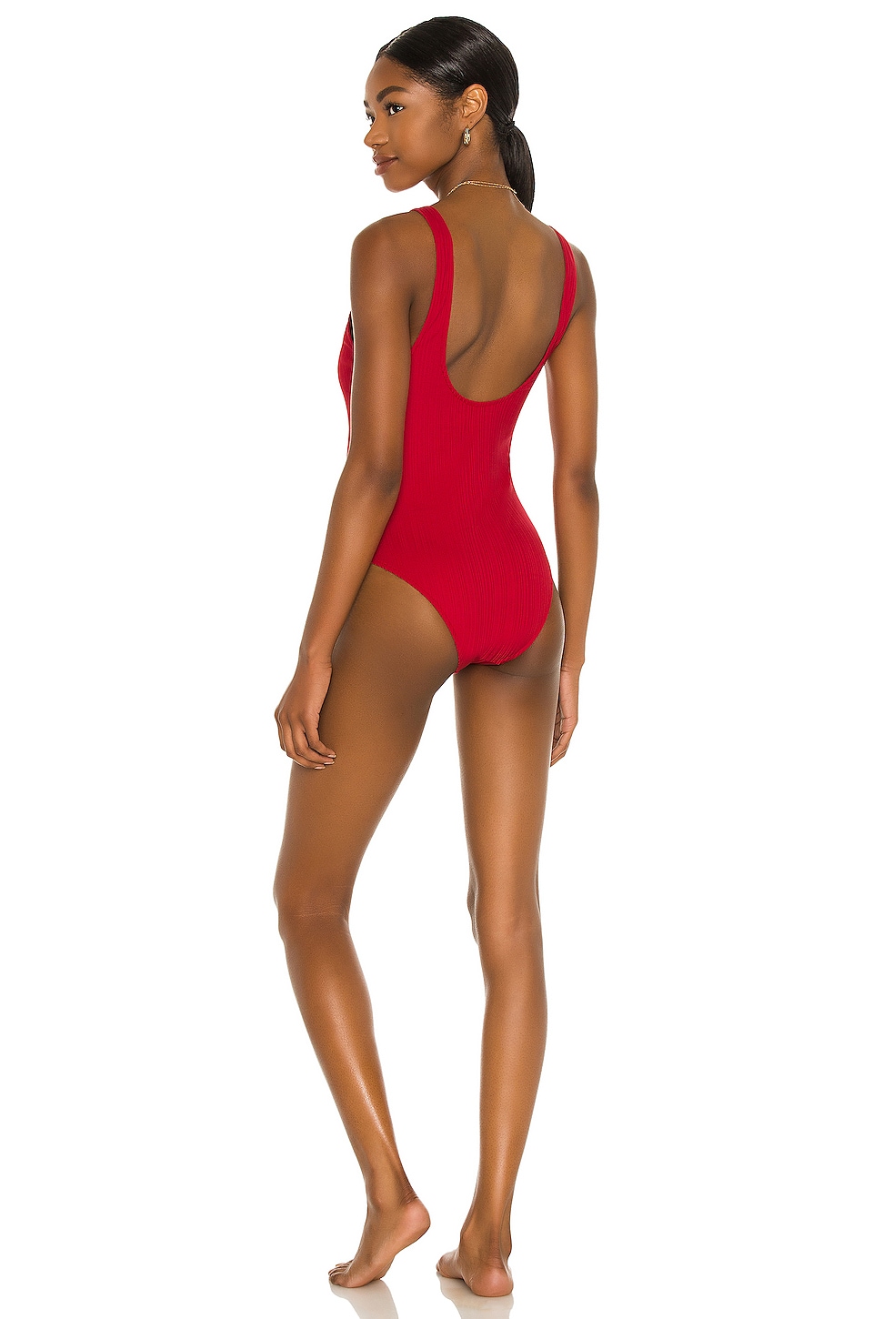 ARO Swim X Madelyn Cline Emmie One Piece Bikini Scarlet