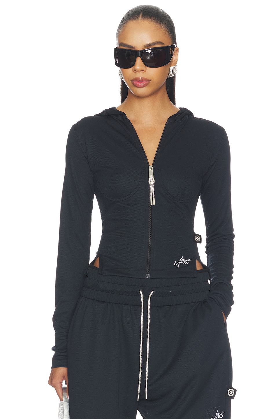 Sporty Hoodie Top
