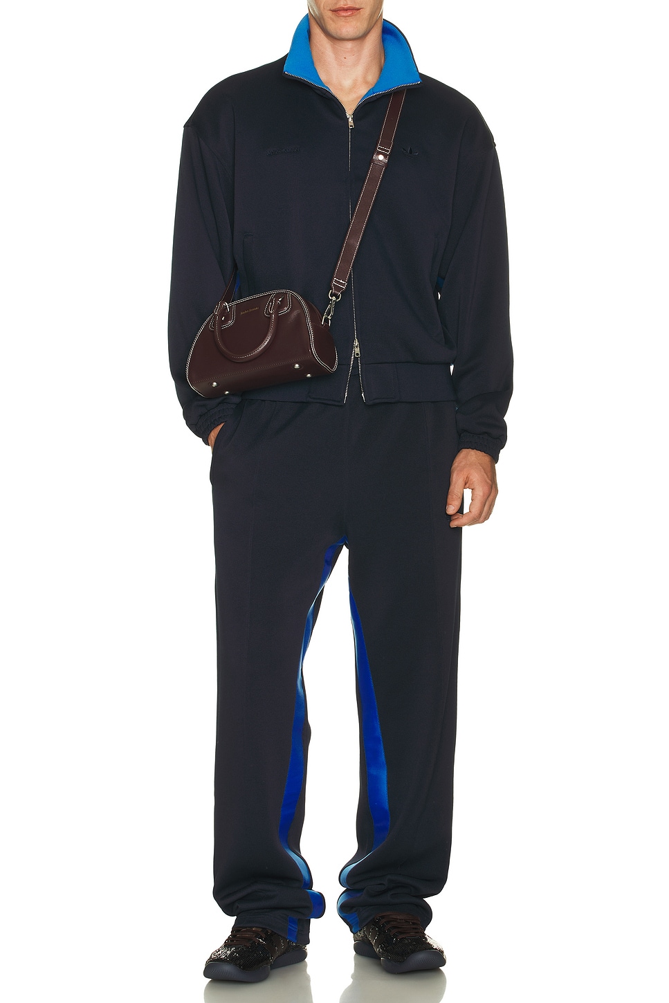 Pique Track Pants - Thumbnail 6
