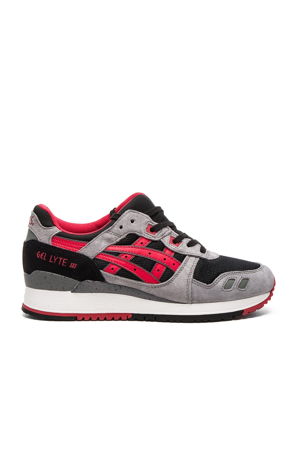 black and red asics gel lyte iii