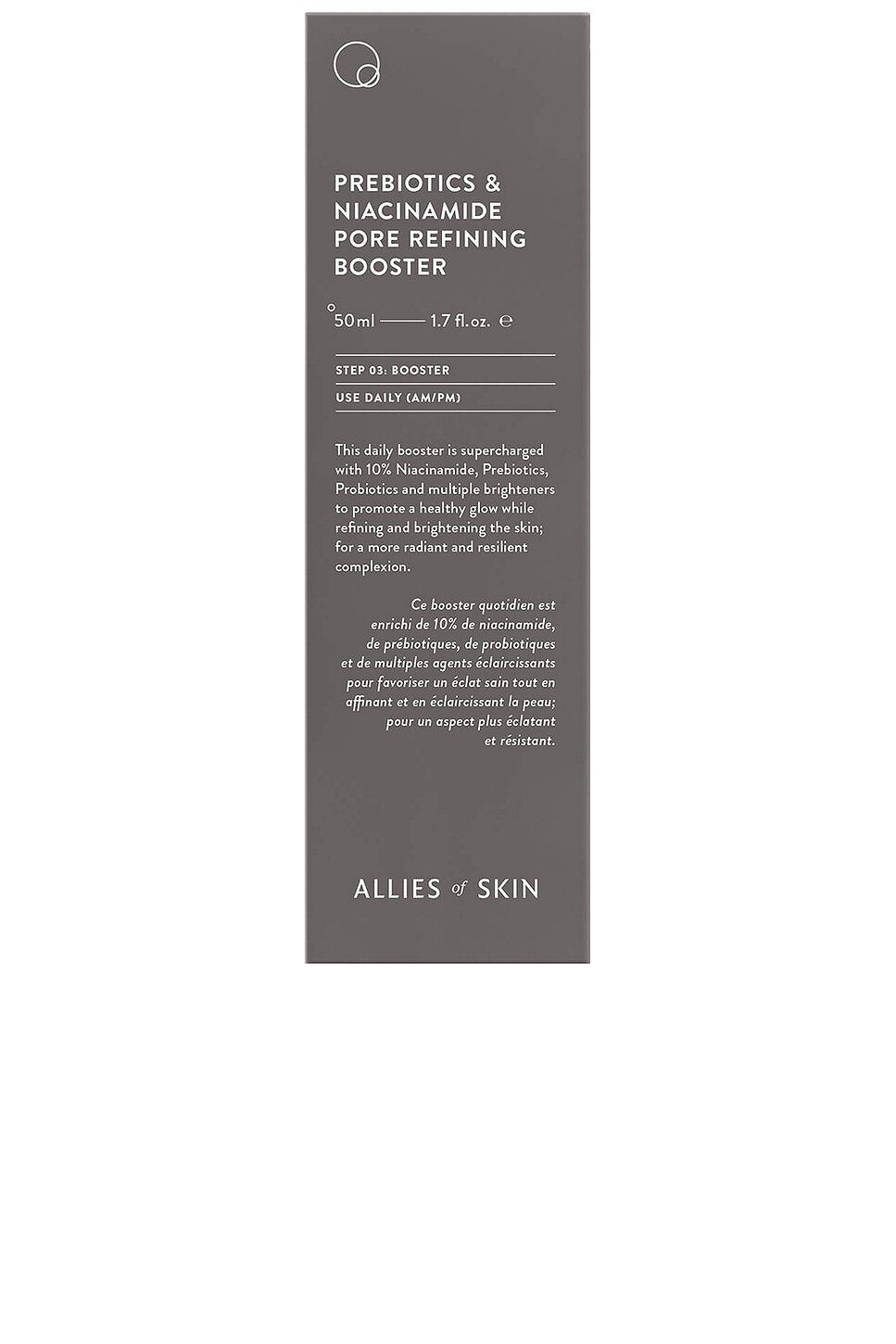 Allies of Skin Prebiotics & Niacinamide Pore Refining Booster