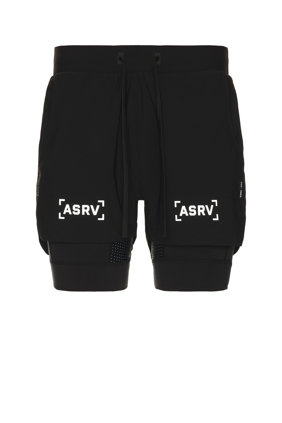 ASRV Tetra Lite 5 Liner Short Black Bracket Black REVOLVE