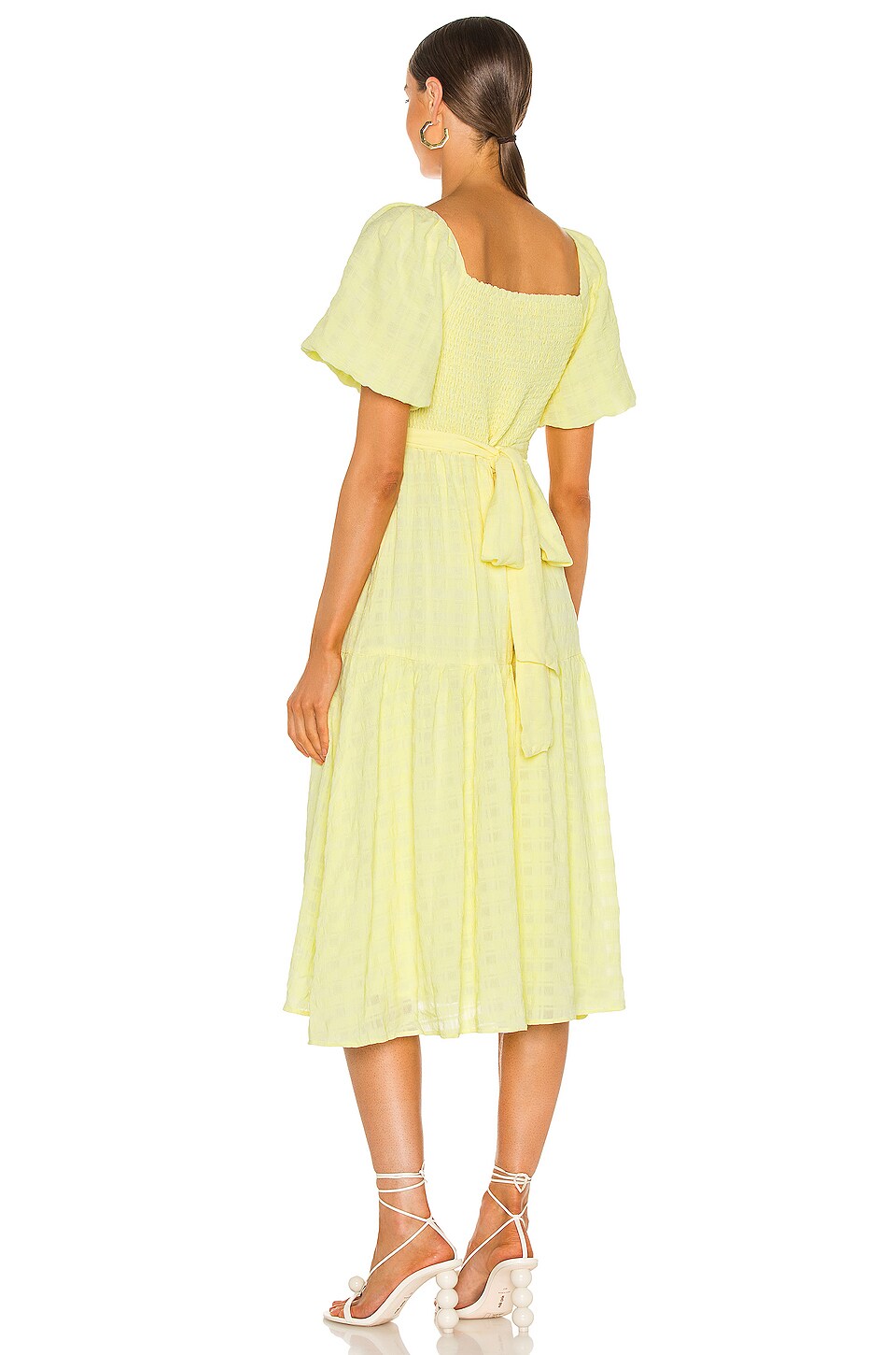 ASTR the Label Sonnet Dress in Pastel Yellow | REVOLVE