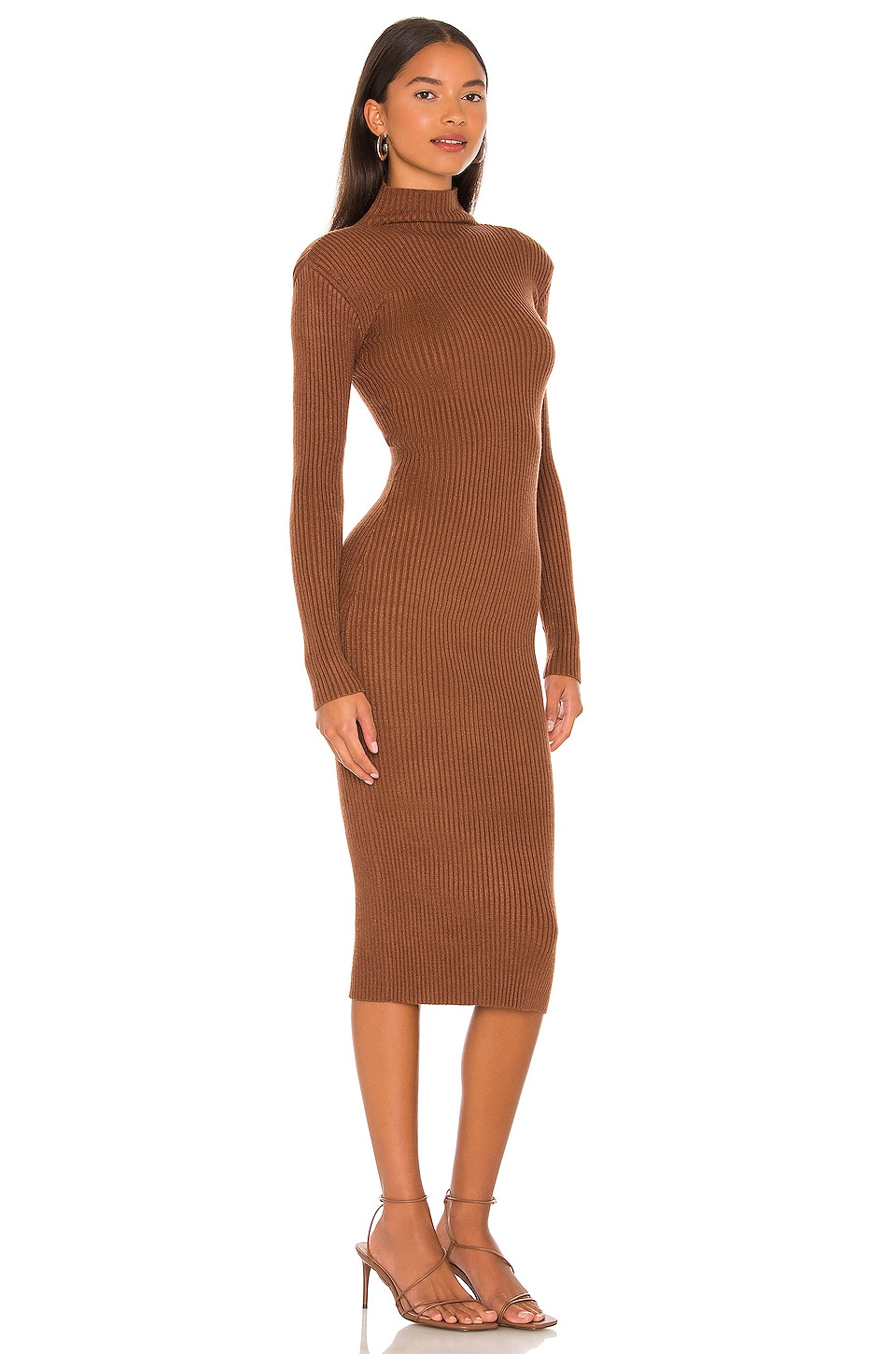 ASTR the Label Abilene Sweater Dress in Nutmeg
