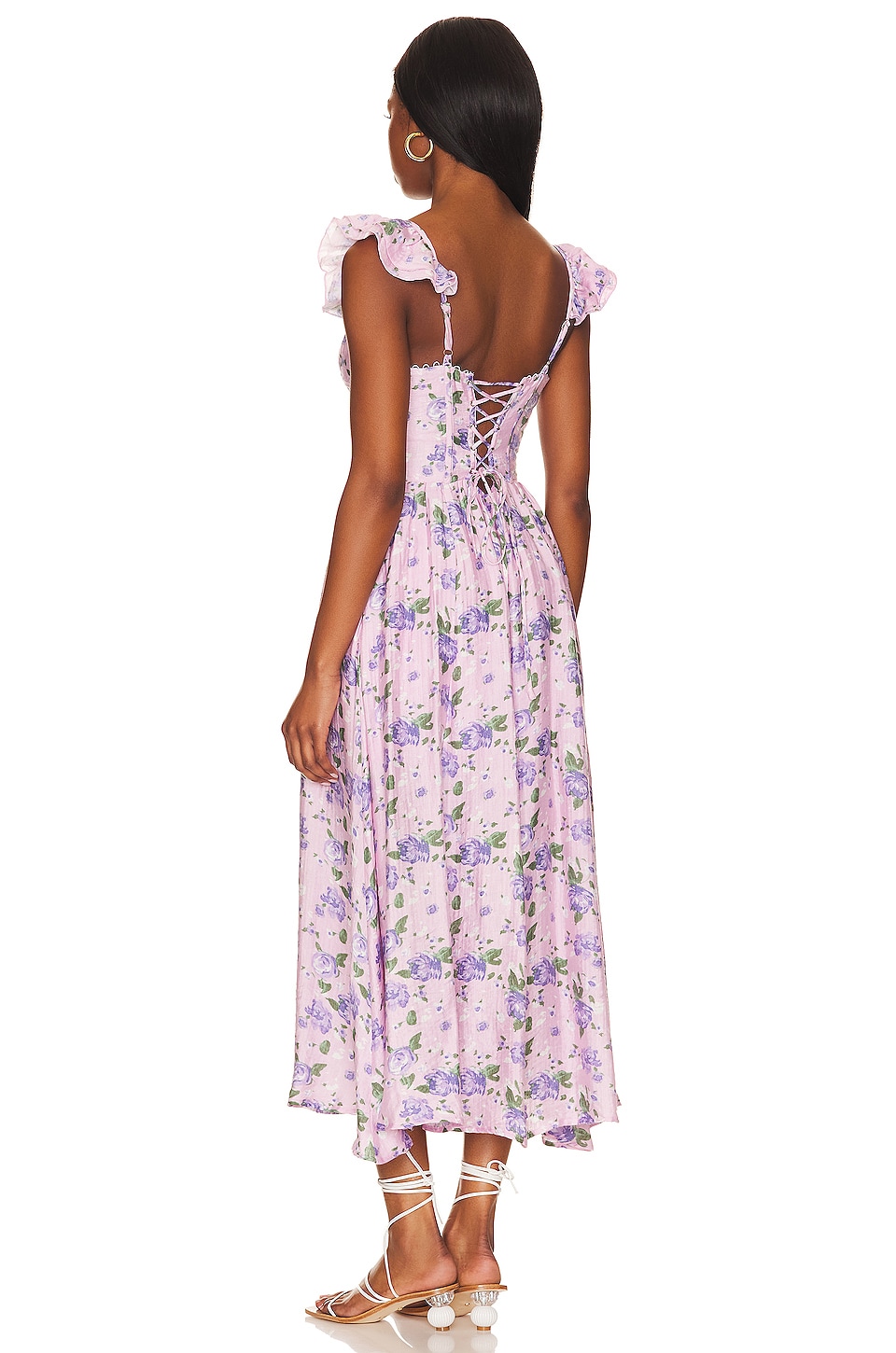 ASTR the Label Wedelia Dress in Purple Floral | REVOLVE