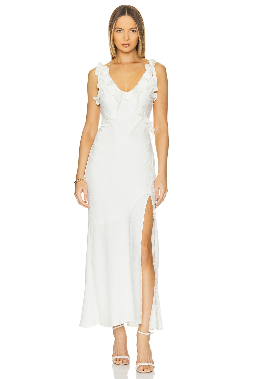 ASTR the Label Sorbae Dress in White | REVOLVE