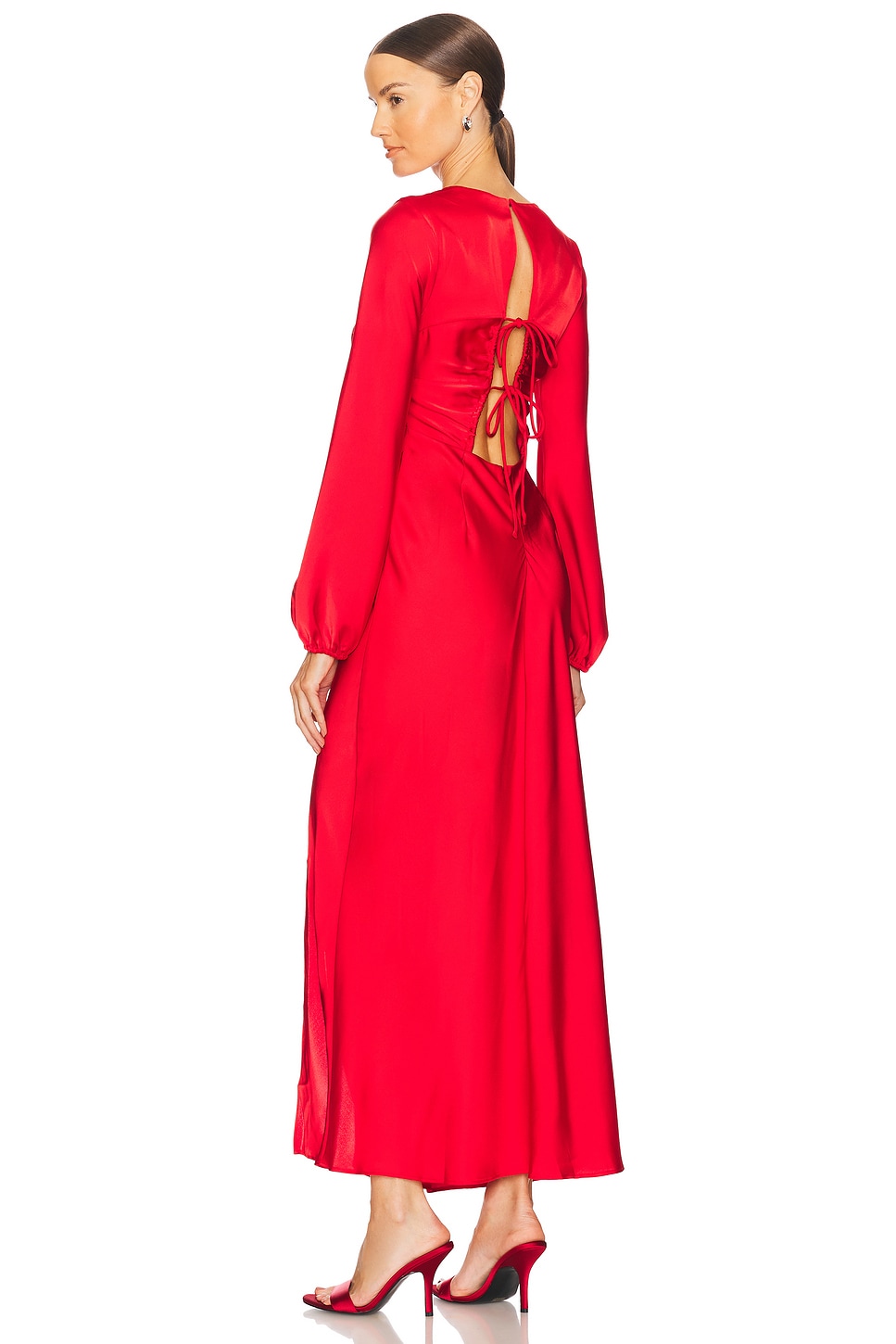 ASTR the Label Elyse Dress in Red | REVOLVE