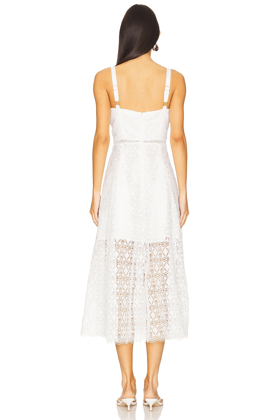 chinese dress ladies ASTR the label womens Astr Women's Roseville Dress, White, Medium US at  Amazon Women's Clothing store main image 1