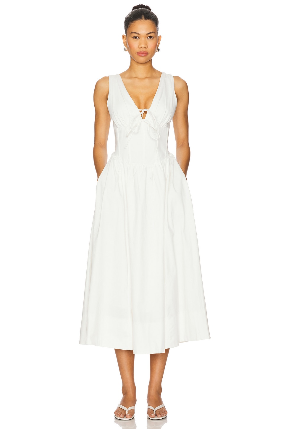 ASTR the Label Maili Dress in White | REVOLVE