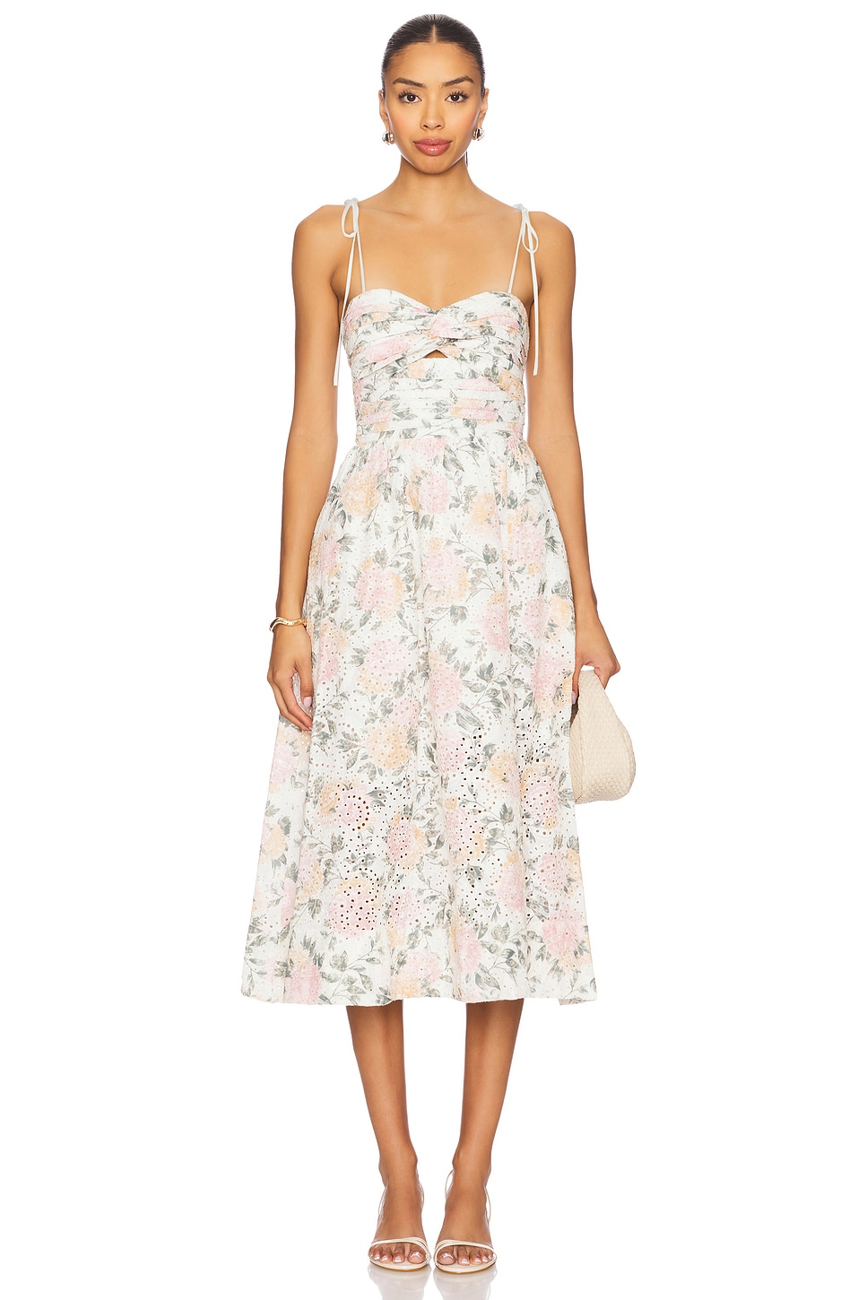 green emerald velvet dress The Veronica Dress in Light Pink Windsor Brocade 16 / Light Pink Windsor Brocade