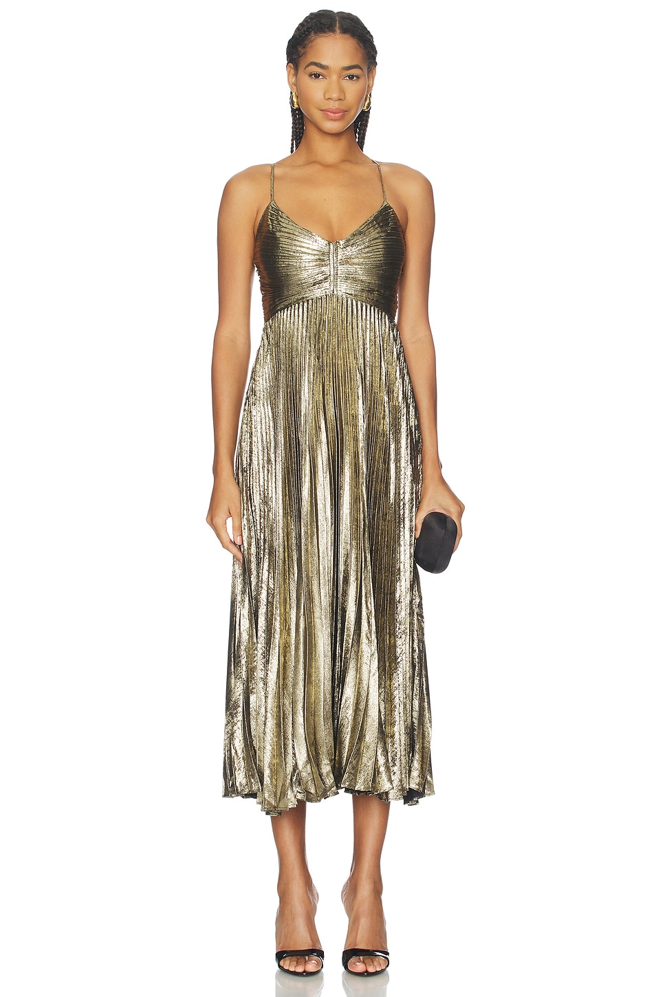 modest silver bridesmaid dresses 1930's Black Velvet Puffed Sleeve Gown with Gold Sequin Top – Eveliina  Vintage main image 1