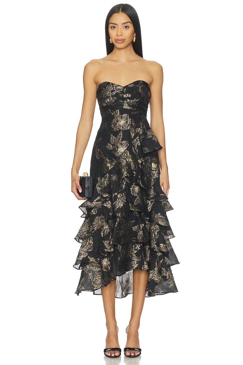 ASTR the Label Marysia Dress in Black Gold | REVOLVE ASTR the Label Marysia Dress in Black Gold | REVOLVE