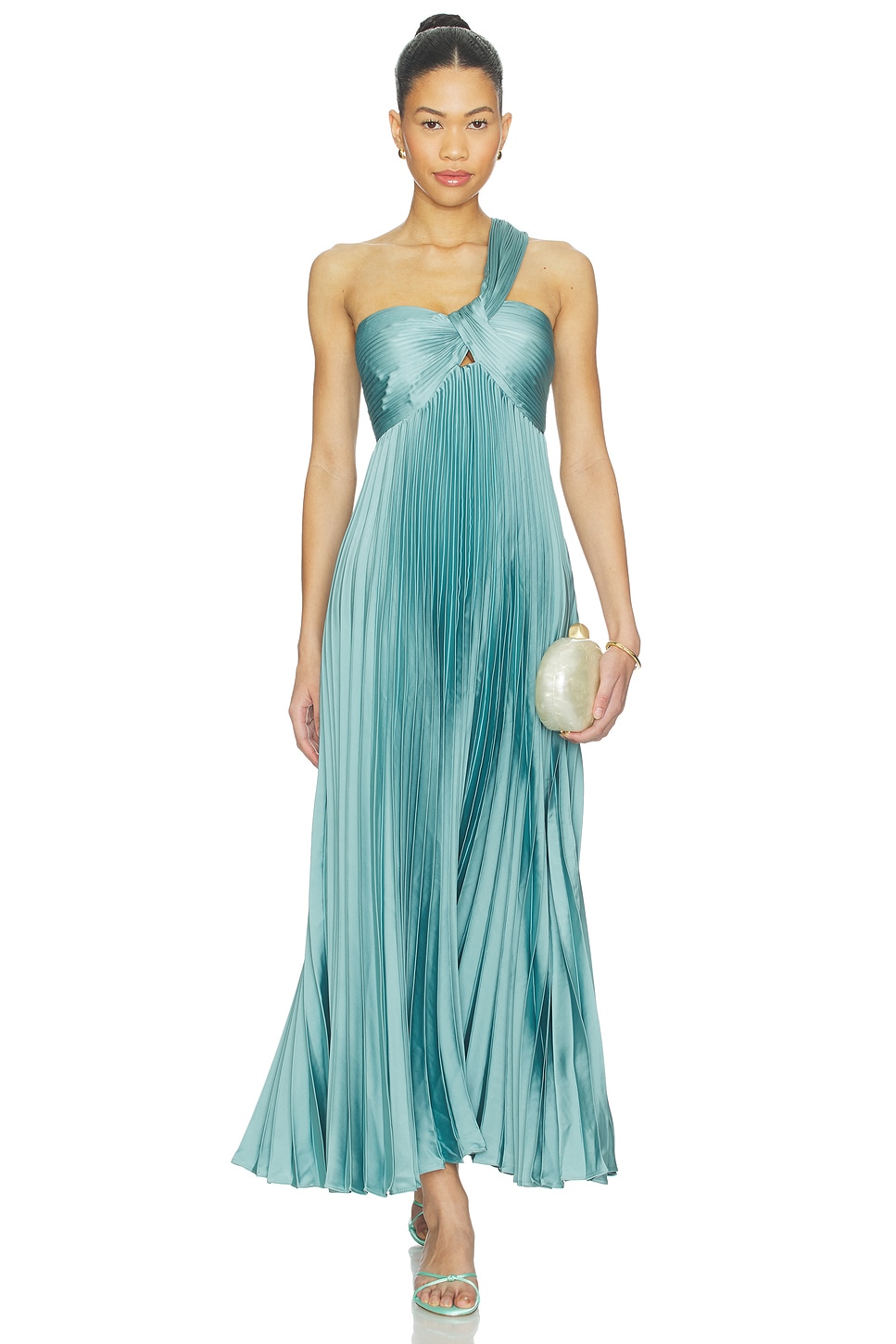 ASTR the Label x REVOLVE Raysa Gown in Seafoam | REVOLVE