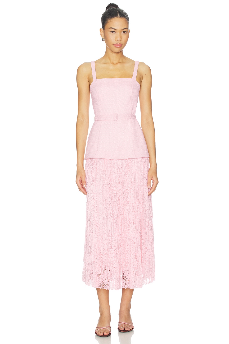 ASTR the Label Caitlin Dress in Pink | REVOLVE