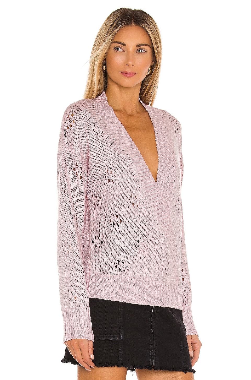 ASTR the Label Stephanie Sweater in Pale Pink | REVOLVE
