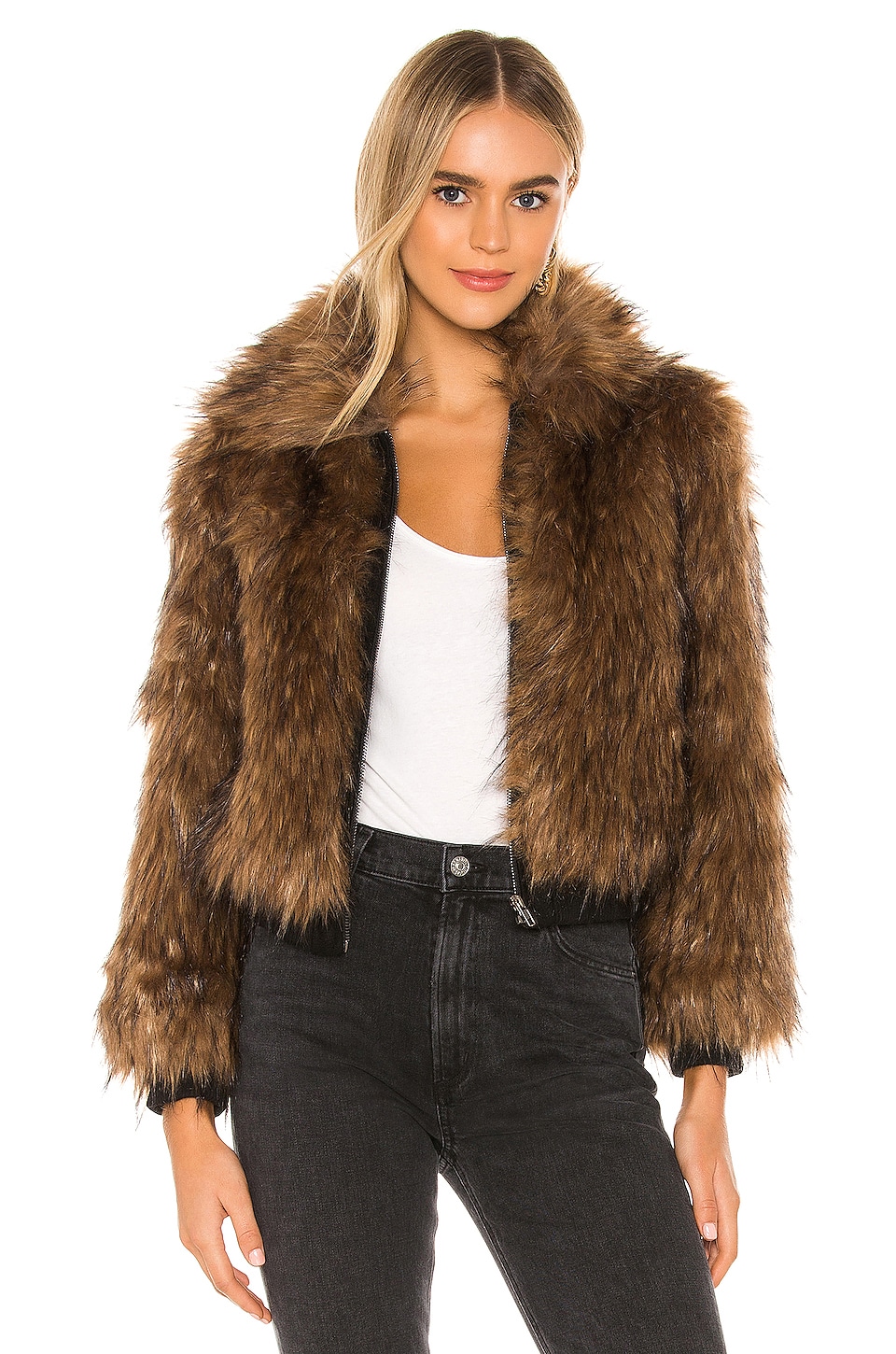 revolve fur jacket