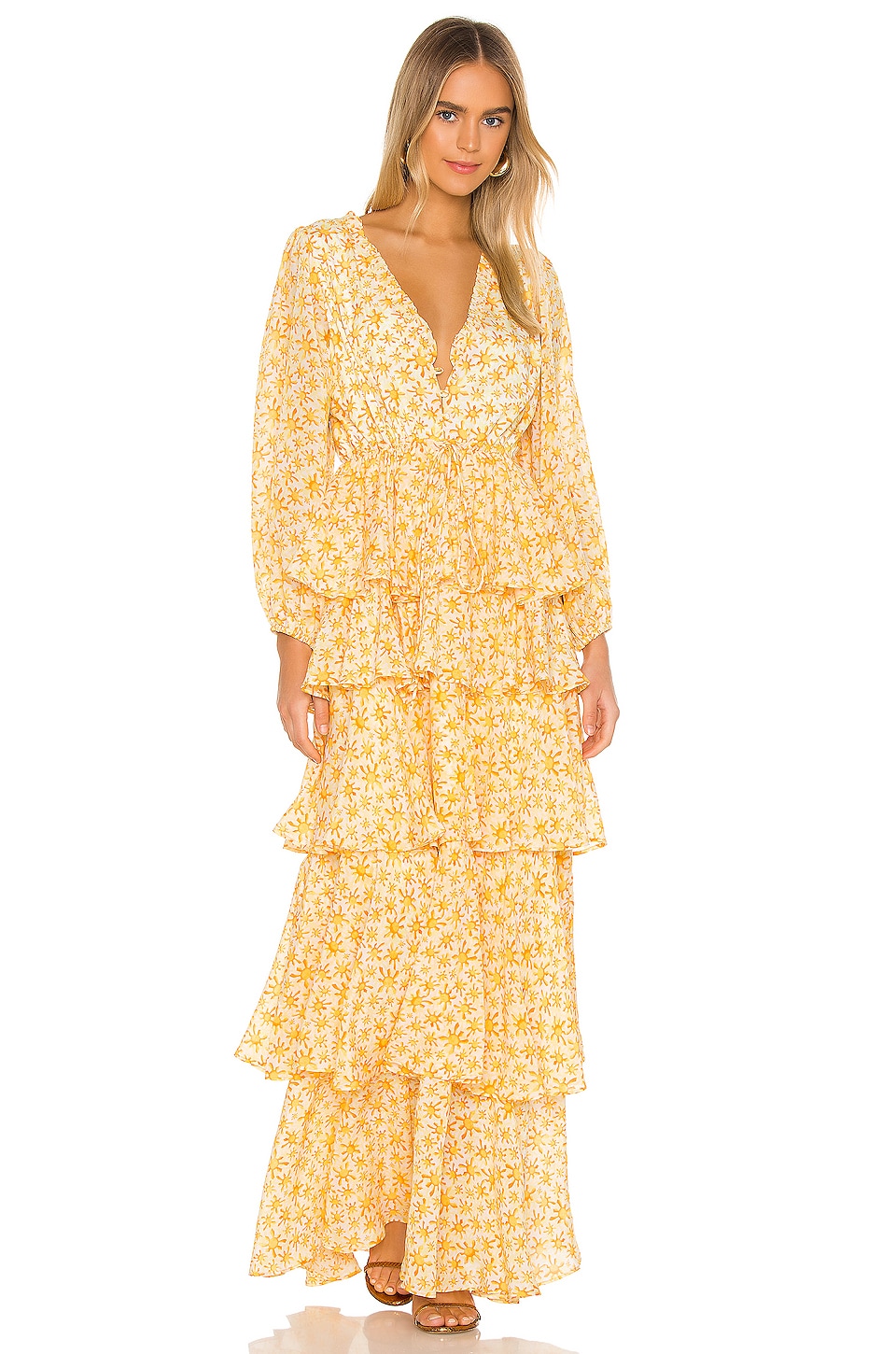 All Things Mochi Luz Dress in Yellow