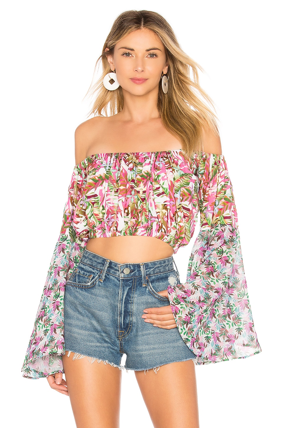 ALL THINGS MOCHI Lenny Crop Top,ATHI-WS9