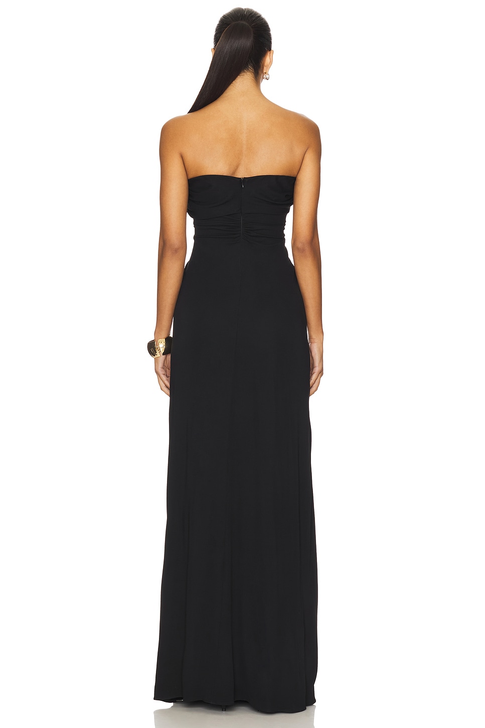 Bustier Ruched Gown